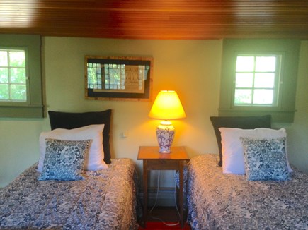 Wellfleet Cape Cod vacation rental - Upstairs bedroom with 2 twins and half bath