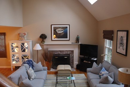 Orleans Cape Cod vacation rental - Living room and TV area
