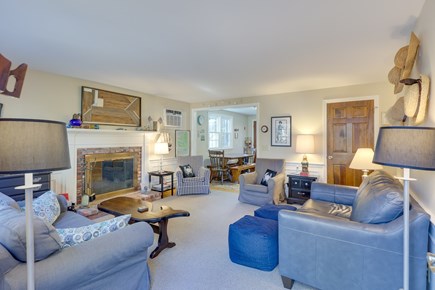 Brewster Cape Cod vacation rental - Cozy living room area