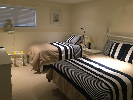 New Seabury, Mashpee Cape Cod vacation rental - Bedroom in lower level with a full and a twin bed