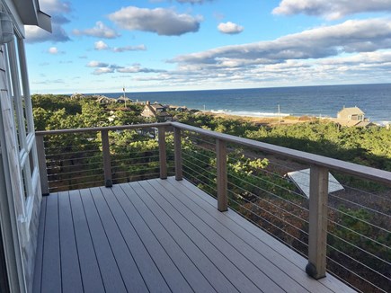 Wellfleet Cape Cod vacation rental - 2nd floor deck from office.