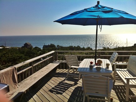 Wellfleet Cape Cod vacation rental - Deck furniture (on old deck).