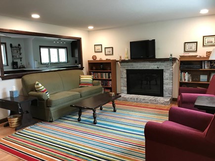 Harwich Cape Cod vacation rental - Living Room with TV & DVD player