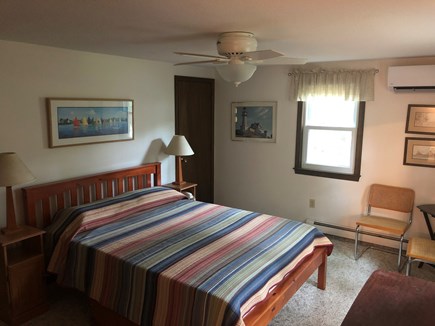 Harwich Cape Cod vacation rental - Master Bedroom with queen bed (A/C and ceiling fan)