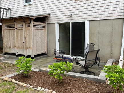 Harwich Cape Cod vacation rental - Outdoor shower with changing area
