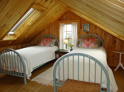 Sagamore Beach Cape Cod vacation rental - Twin bedroom upstairs, multiple skylights