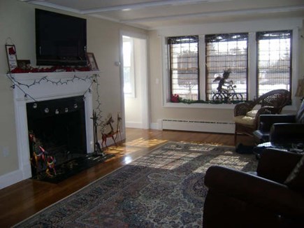 Hyannis Cape Cod vacation rental - Living Room...... looking out to the beach