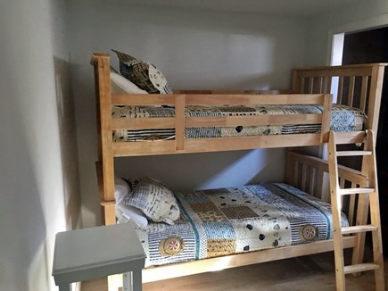 East Dennis Cape Cod vacation rental - Basement Bedroom with bunkbed