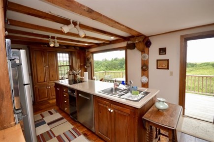 East Orleans Cape Cod vacation rental - Full kitchen with ocean views