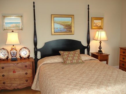 North Truro Cape Cod vacation rental - 1st Floor guest suite, queen bed, bath with tub/shower