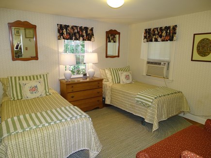 Bass River, S Yarmouth Cape Cod vacation rental - Main floor twin bedroom [2 twins], A/C
