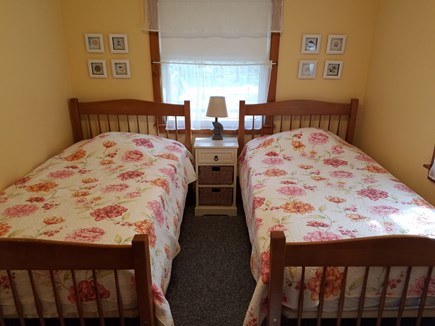 Dennisport Cape Cod vacation rental - Second b/r (2) twins-  beds together for a couple/ as is for kids