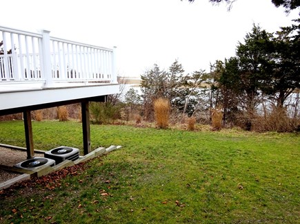 East Orleans Cape Cod vacation rental - Back yard with views of water.