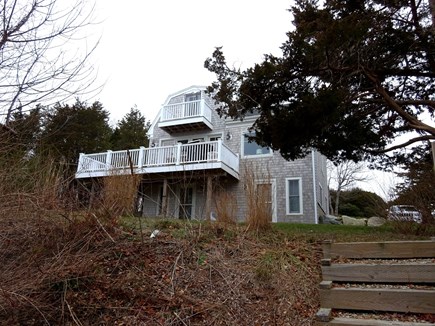 East Orleans Cape Cod vacation rental - View of the back of the home.