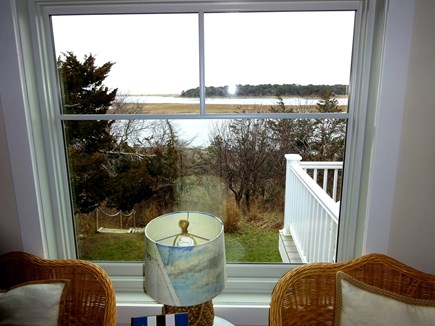East Orleans Cape Cod vacation rental - View of water from living room window.