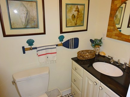 East Orleans Cape Cod vacation rental - Half bath off living room on the second level.
