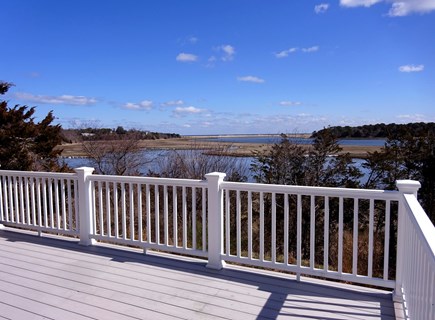 East Orleans Cape Cod vacation rental - Views off the back deck of Pochet Inlet looking out to the Ocean