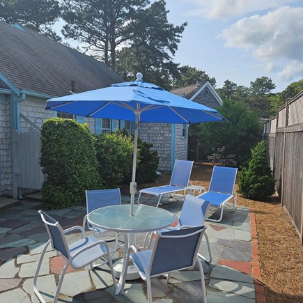 West Harwich Cape Cod vacation rental - Rear patio