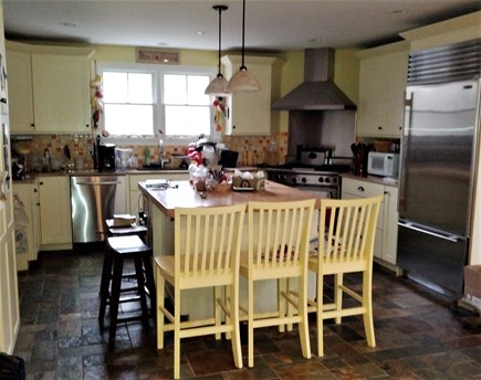 South Harwich Cape Cod vacation rental - Large Bright Eat-in Kitchen, Opens to Family Room
