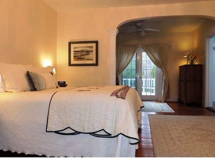 Harwich Port Cape Cod vacation rental - First floor suite with sitting area, kitchenette and full bath