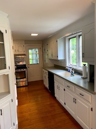 East Brewster Cape Cod vacation rental - Kitchen with access to sunroom