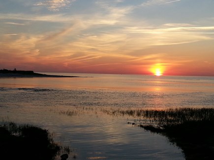 Brewster Cape Cod vacation rental - Sunset at Paines Creek
