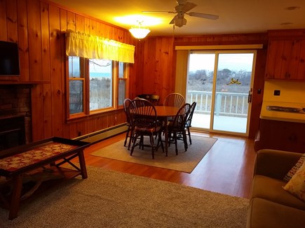 Brewster Cape Cod vacation rental - Dining area looking out to marsh and bay