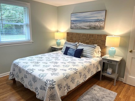 Osterville Village (Wianno Ave Cape Cod vacation rental - Freshly Painted Tranquil Queen room. 12x12