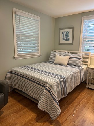 Osterville Village (Wianno Ave Cape Cod vacation rental - Double bed with trundle underneath, built in closet with drawers