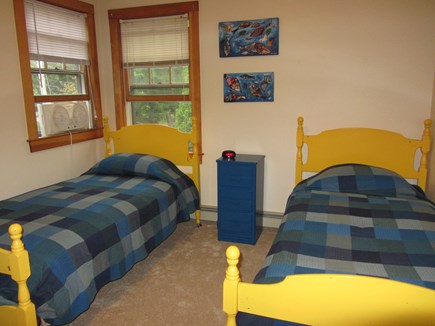 Woods Hole Cape Cod vacation rental - Upstairs bedroom with twin beds