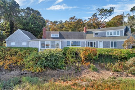 Harwich Cape Cod vacation rental - Aerial view of back side of property