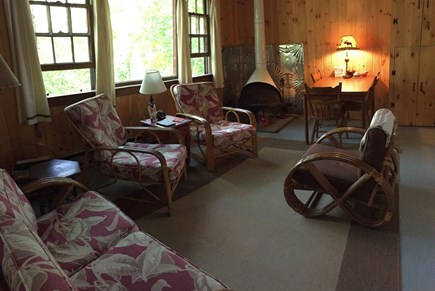 Wellfleet Cape Cod vacation rental - Comfortable living-dining room