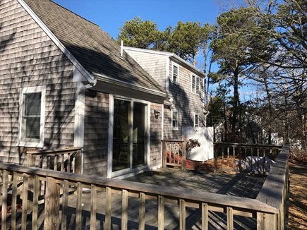 Eastham Cape Cod vacation rental - Back yard/Deck