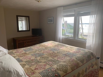 Onset MA vacation rental - Queen room with Sleep number bed, best view of the water, TV, AC.