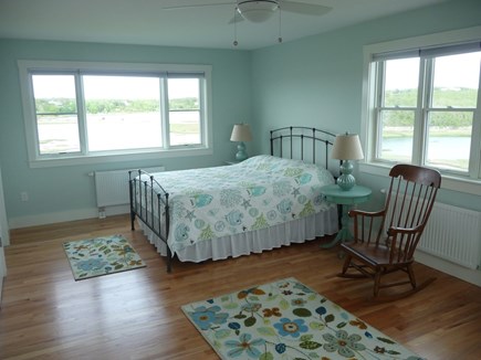 Truro Cape Cod vacation rental - Master bedroom with private bath, twin trundle bed