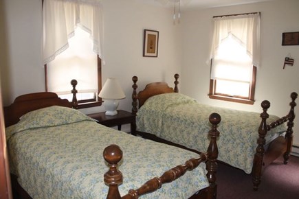 Eastham, Cooks Brook - 337 Cape Cod vacation rental - First floor bedroom with twins