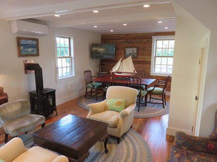 Provincetown Cape Cod vacation rental - First Floor Living / Dining Space