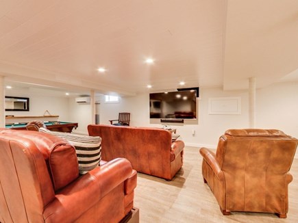 Orleans Cape Cod vacation rental - The lower level features a mini-movie theater with tiered seating