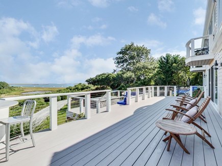 Orleans Cape Cod vacation rental - Relax on the deck and drink in the panoramic water views