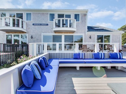 Orleans Cape Cod vacation rental - Enjoy water views from large deck and fire pit.