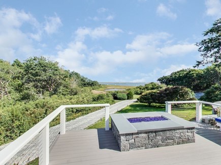 Orleans Cape Cod vacation rental - Gas fire pit - a great way to end the day.