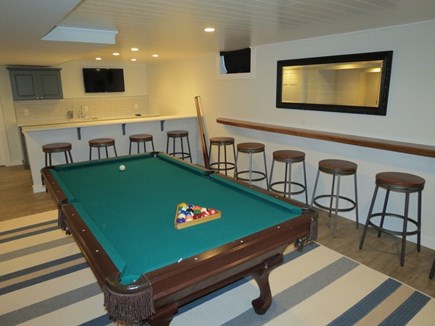 Orleans Cape Cod vacation rental - And a pool table and bar area.