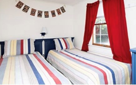 Dennis Port Cape Cod vacation rental - Bedroom at the cottage 2twin beds