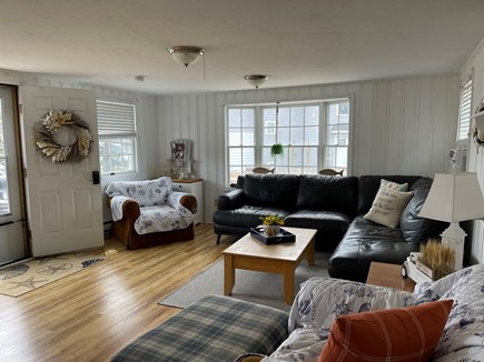 Dennis Port Cape Cod vacation rental - Living room in the back house