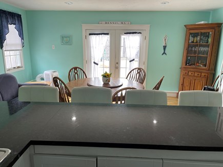 Dennis Port Cape Cod vacation rental - Back house kitchen