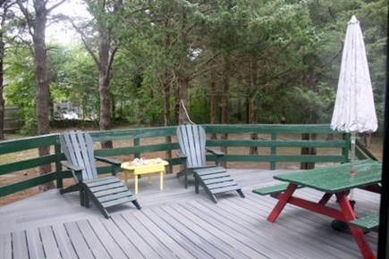 Eastham Cape Cod vacation rental - Deck