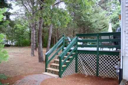 Eastham Cape Cod vacation rental - Deck stairs