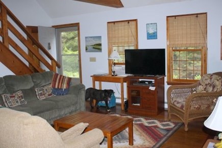 Eastham Cape Cod vacation rental - Living room with TV