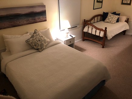 Chatham ,Ridgevale beach Cape Cod vacation rental - Large Master Bedroom with 1 queen bed and 1 twin