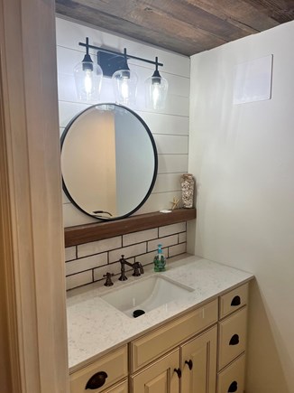 Eastham Cape Cod vacation rental - Updated second floor full bathroom with tiled shower.